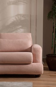 Sofá de Canto River – Rosa – 150x330 cm