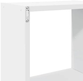 Armário de parede 78x18x71 cm derivados de madeira branco