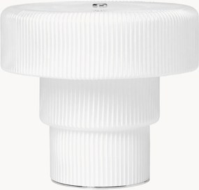Candeeiro de mesa LED portátil e regulável artesanal Ripple