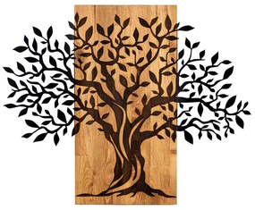 Acessório Decorativo de Parede Sogut – Preto Nogueira – 72 x 58 cm