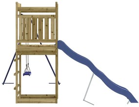 Conjunto de brincar para exterior madeira de pinho impregnada