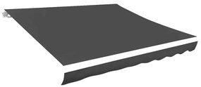 Lona para toldo antracite 400x300 cm