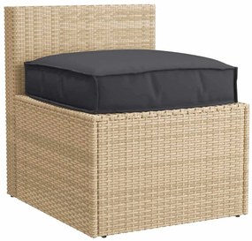 Cojim de Pallet para Assento Preto 60x60x12 cm em Tecido Oxford