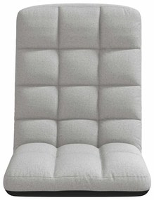 Colchão dobrável 71x51x62 cm tecido cinzento nublado