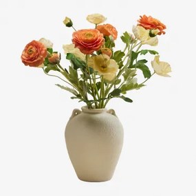 Ramo Decorativo Elsira Laranja Pêssego - Sklum