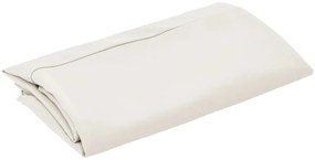 Tecido de substituição p/ guarda-sol 500 cm areia branco 300 cm