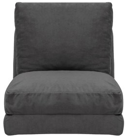 Sofá-Cama Individual Taida – Cinzento – 68x60x26 cm