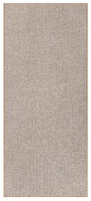 Tapete SONGMICS HOME, 80 x 200 cm, antiderrapante, de juta sintética, para decoração de casa, para sala de estar, quarto, sala de jantar, lavável à máquina, marrom camelo TAR096K01