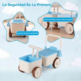 Infantil 3 em 1, 67,5 x 28 x 35 cm, Pega Dobrável, Azul