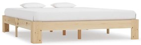 vidaXL Estrutura de cama 180x200 cm pinho maciço