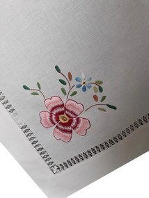 175x275 cm Toalha de mesa de linho bordada a mão - bordados da lixa - Toalha Creative Multi Color