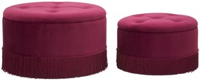 LINHAS PUFF/CONTAINER NOVO PAR BORDEAUX CM Ø 71X41-55X33