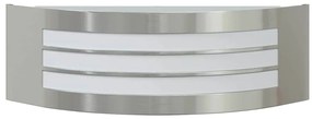Arandela Externa Prateada Aço Inoxidável IP44