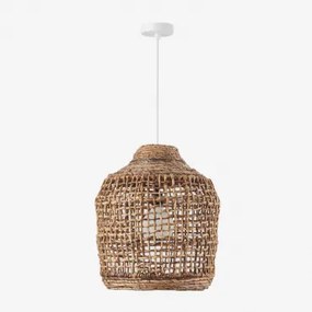 Lâmpada De Teto Suspensa Para Exterior Arantxa Branco & Ø35 Cm - ?40 Cm Arantxa - Sklum
