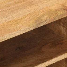 Móvel de TV 116x30x35 cm madeira de mangueira maciça