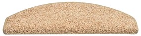 Tapetes de escadas 30 pcs 65x21x4 cm dourado
