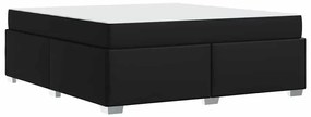 Estrutura da Cama Outros Preto 180 x 200 cm Couro sintético