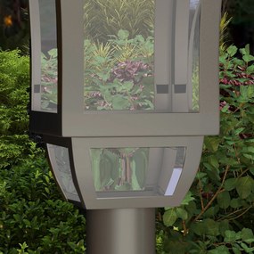 Candeeiro Solar de Jardim Candeeiro com Painel Solar Liga e Desliga Au