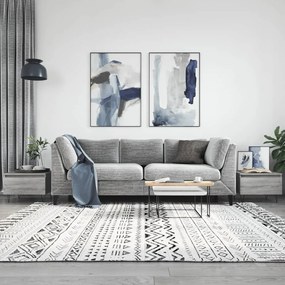 Mesas de centro 2 pcs 50x46x35cm deriv. madeira cinzento sonoma