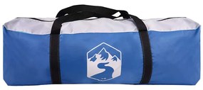 Tenda de festas impermeável azul ciano