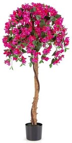 Espelho de parede redondo de vime de 65 cm com gancho de metal, vidro e alumínio e parafusos de expansão - natural