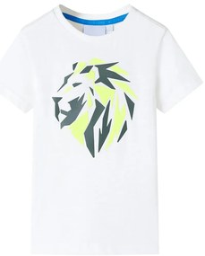 T-shirt infantil cor cru 128