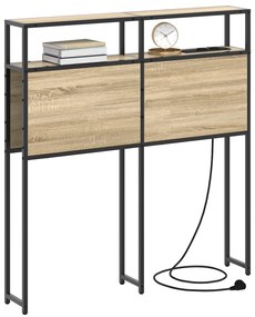Cabeceira de armazenamento Carvalho sonoma 90 cm