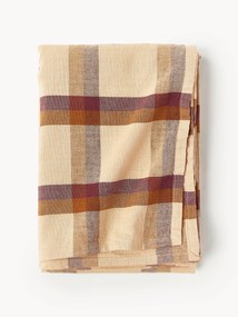 Toalha de mesa em linho artesanal Vida