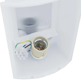 Arandelas de Parede 2 pcs Pretas em Aço Inoxidável IP44