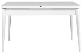 Mesa de Jantar Extensível Vina – Branco – 130x77x80 cm