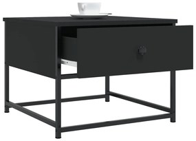 Mesa de centro 51x51x40 cm derivados de madeira preto