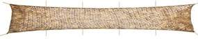 vidaXL Rede de camuflagem com saco de arrumação 1038x137 cm areia