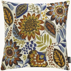 Capa de almofada artesanal Flora Terra