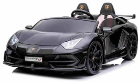 Carro elétrico para crianças Lamborghini Aventador 24V 2 Lugares, MP4 player, bancos em couro sintético, portas de abertura vertical, motor 2 x 45W, b