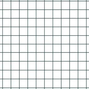 Cerca de Arame Soldado com 13 Postes Verde 0,8x25 m Aço