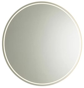 Espelho de banheiro moderno de 80 cm com LED e dimmer de toque - Sebas Moderno