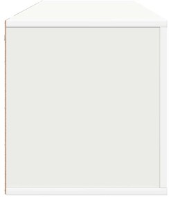 Sapateira de parede 100x35x38 cm derivados de madeira branco