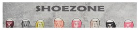 Tapete de cozinha lavável 60x300 cm veludo padrão shoezone