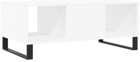 Mesa de centro 90x50x36,5 cm derivados de madeira branco