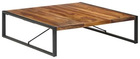 vidaXL Mesa de centro 140x140x40 cm madeira maciça