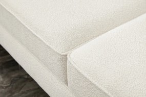 Sofá de Canto Berlin – Creme Dourado – 258x83x181 cm