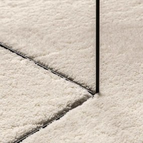 Tapete Bege 80 x 150 cm Algodão