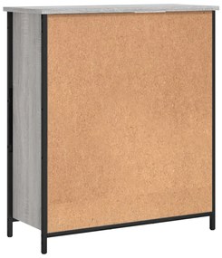Aparador 70x30x80 cm derivados de madeira cinzento sonoma