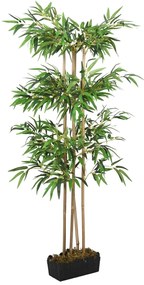 Árvore de bambu artificial 380 folhas 80 cm verde