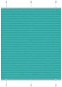 vidaXL Gasolina verde Plissada Cega 110x100 cm Largura Tecido 109,4cm