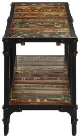 Móvel de TV 150x30x41 cm madeira recuperada maciça