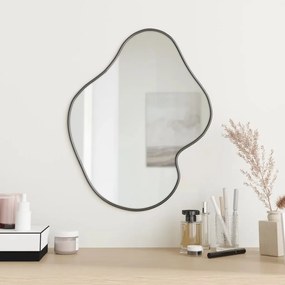 Espelho de parede 50x40 cm preto
