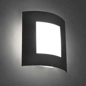 Candeeiro de parede exterior antracite IP44 - Emmerald 1 Moderno