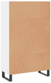 Aparador alto 69,5x31x115 cm derivados de madeira branco