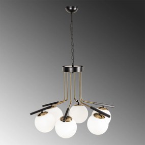 Chandelier Yildiz – Preto Antique – 62 cm x 90 cm